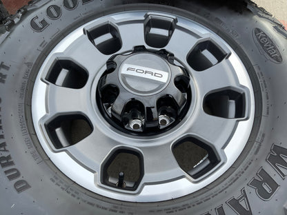 18" Ford F-250 F-350 OEM TREMOR rims wheels 10482 tires 35" DURATRAC R/T