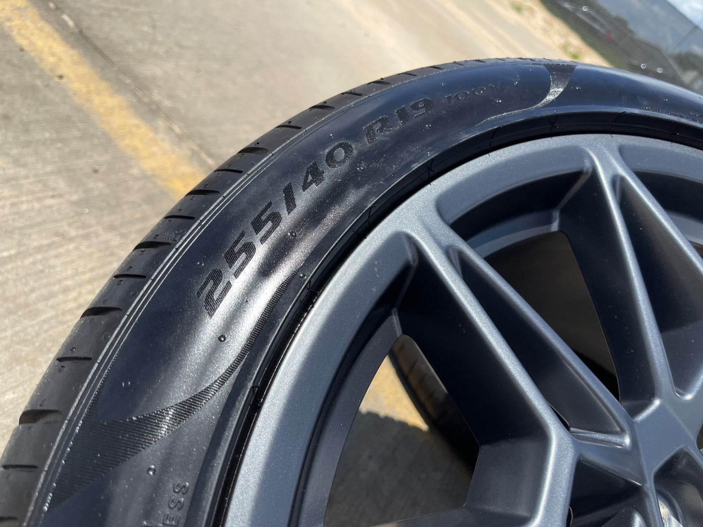 19" Ford Mustang GT Track Pack OEM 10600 10603 wheels rims SET 2026 2027 NEW