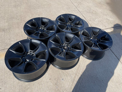 (5) 17" Jeep Wrangler Rubicon OEM 96226 wheels rims Gladiator NEW