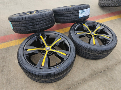 18" Hyundai Veloster K4 Sonata OEM wheel rims tires 70813 Tuscon Genesis NEW