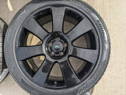 22" Land Rover Range OEM wheels rims black 72249 tires NEW