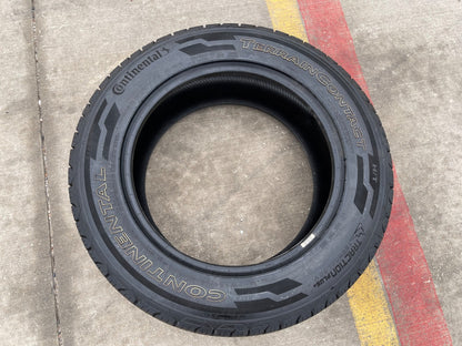 (1) 265/60/20 Continental Terrain Contact H/T OWL tire 118R LT 10 PLY LRE NEW