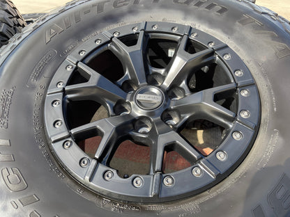 17" Ford F-150 Raptor R OEM BEADLOCK 10460 rims wheels 37" tires BFG
