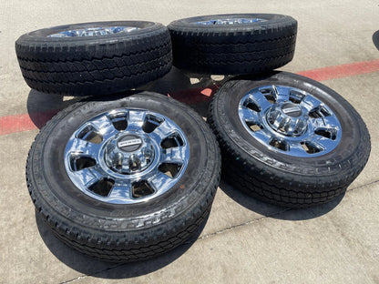 20" Ford F-250 F-350 OEM chrome Lariat wheels rims 10295 25085 10552 2024 2025