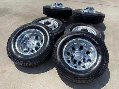 18" GMC Sierra 3500 DENALI Dually rims wheels OEM 14127 14129 SET 2026 2027 NEW