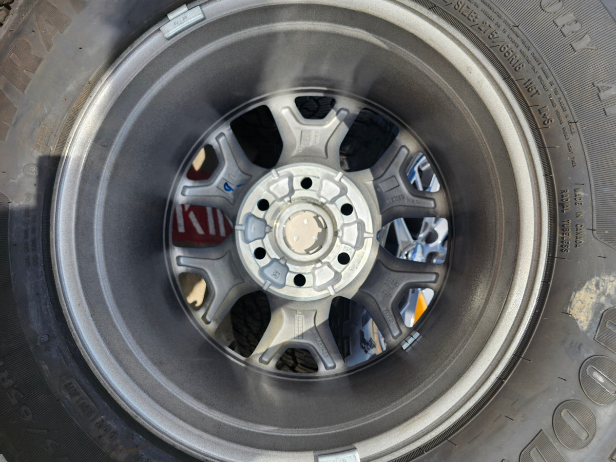 18" Ford Expedition F-150 TREMOR OEM rims wheels 2025 2026 2027 SET GOODYEAR