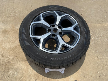 (1) 21" Rivian R1T R1S OEM wheel rim tire spare 2022 2023 2024 2025 2026 2027