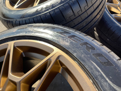 19" Ford Mustang GT Track Pack OEM 10600 10603 Bronze wheels rims 2025 2026 NEW