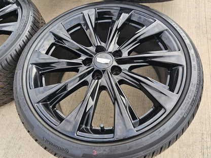 19" Cadillac CT4 OEM Black wheels rims 5x115 4864 4863 2020 2021 2022 2023 2024