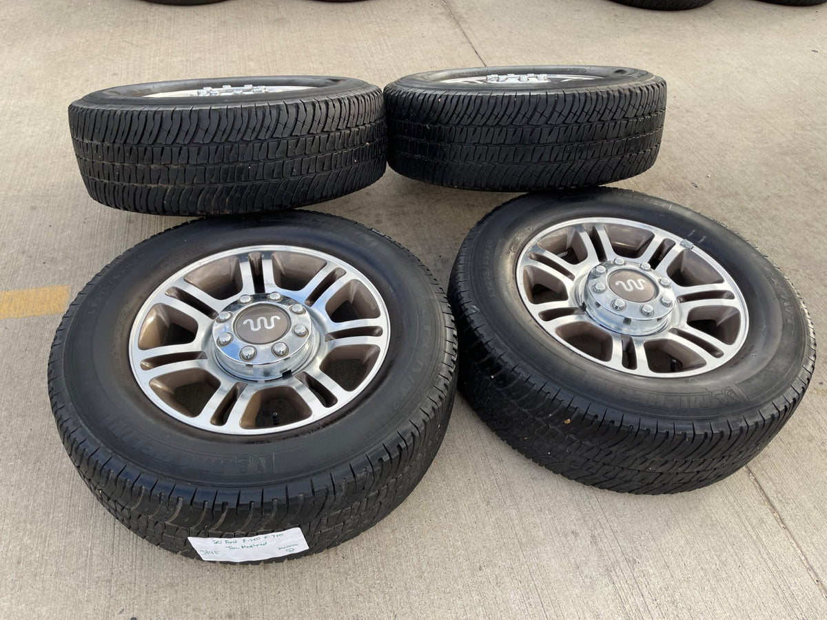 20" Ford F-250 F-350 OEM 3951 3845 KING RANCH rims wheels tires MICHELIN LTX A/T