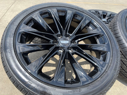 24" Cadillac Escalade V OEM ONYX wheels rims 2023 2024 2025 2026 2027 NEW