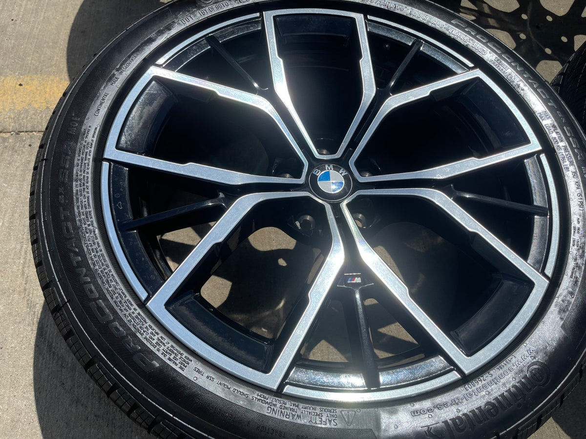 19" BMW 530i 540i 4 5 6 7 OEM 86165 Series wheels rims 2022 2023 2024 2025 SET