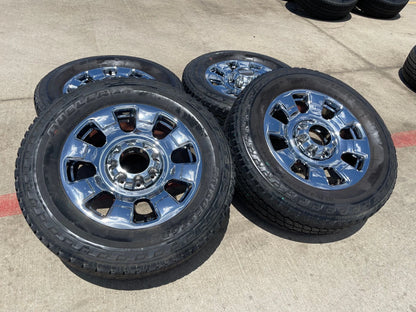 20" Ford F-250 F-350 OEM chrome Lariat wheels rims 10295 25085 10552 2024 2025