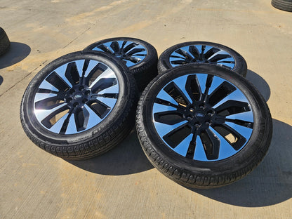 22" Ford F-150 LIMITED Plus OEM 94223 rims wheels SET Expedition MICHELIN