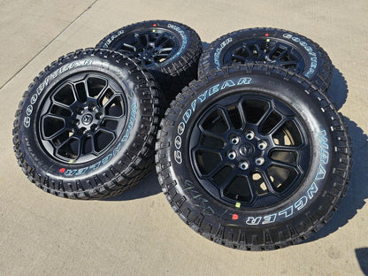 18" Dodge Ram 1500 Rebel Black OEM wheels rims 2023 2024 2025 NEW DURATRAC
