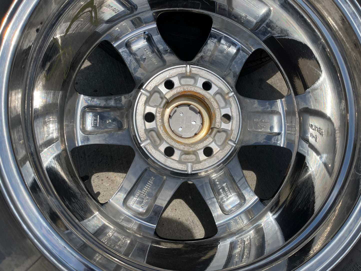 18" Ford F-150 Expedition OEM chrome rims wheels tires