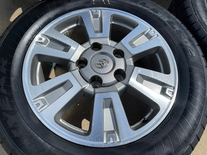 20" Toyota Tundra PLATINUM OEM 75159 SET wheels rims 5x150 tires GOODYEAR