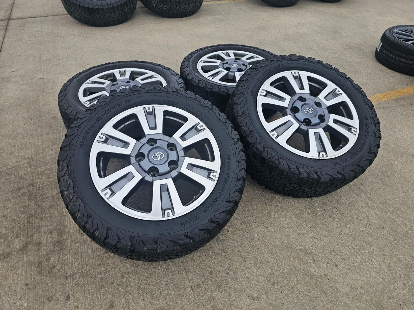 20" Toyota Tundra Sequoia 1794 OEM wheels rims 75159 tires 5x150 BFG