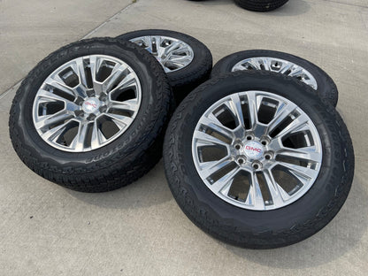 20" GMC Sierra Yukon Denali OEM 5917 wheels rims Chevy 2021 2022 2023 2025 2026