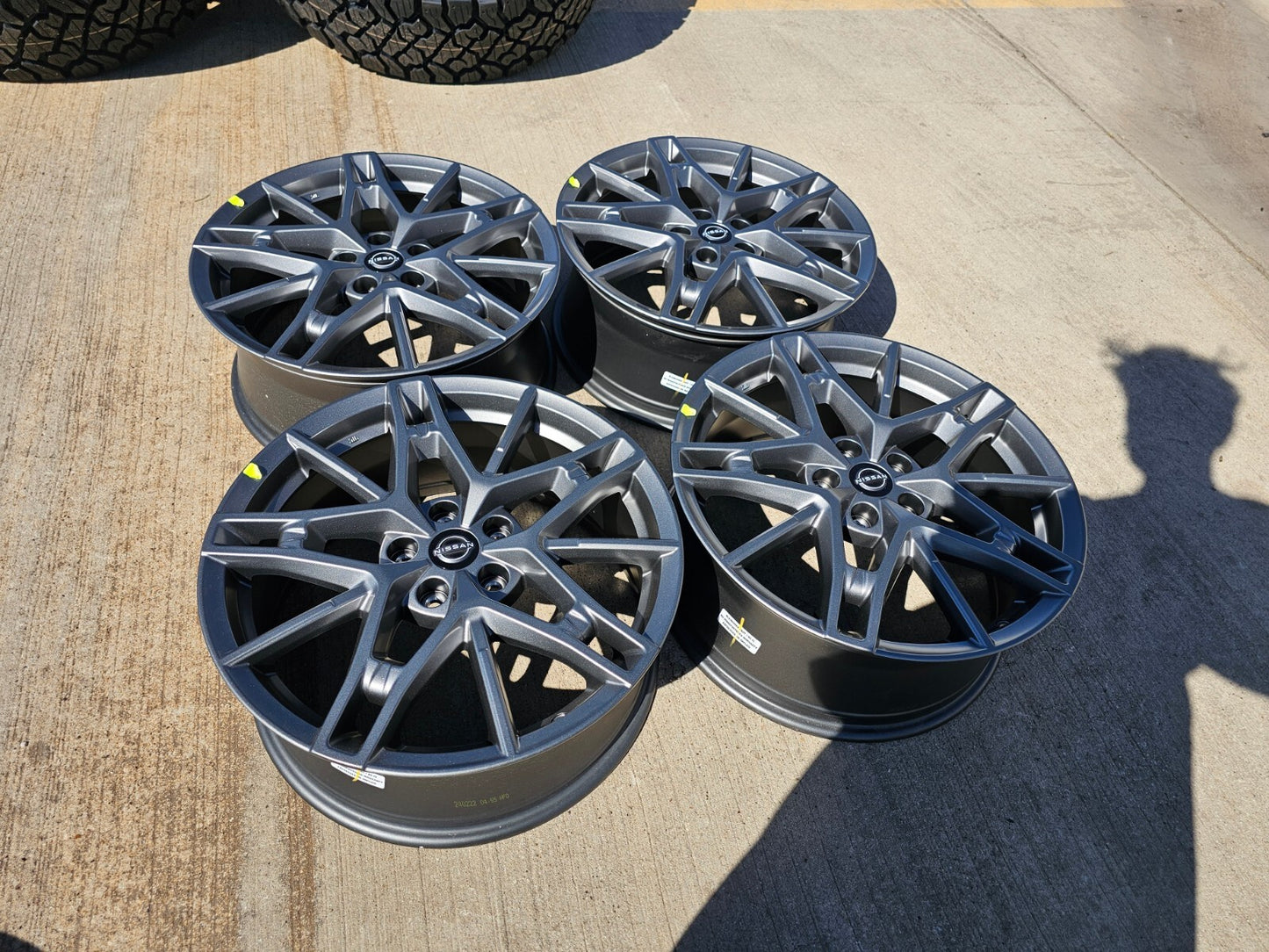 19" Nissan Altima SR Maxima OEM I62855 nfiniti wheels rims 2024 2025 2026 NEW