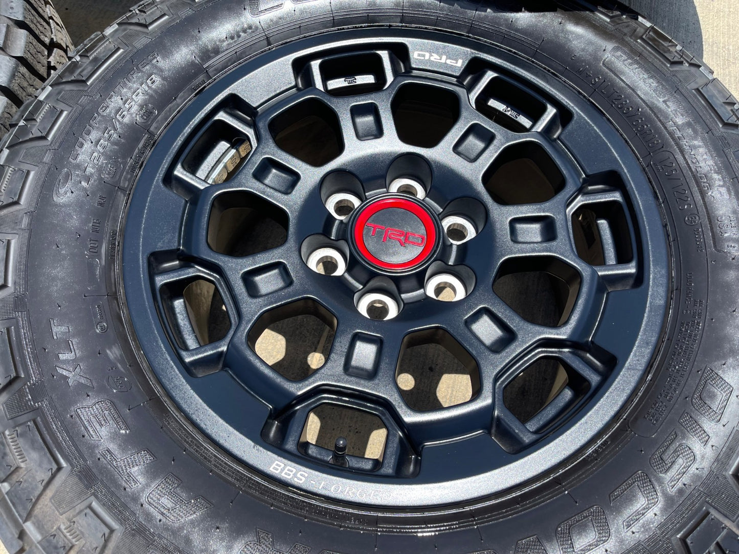 18" Toyota Tundra TRD BBS FORGED OEM 69195 95458 wheels rims Sequoia COOPER A/T3