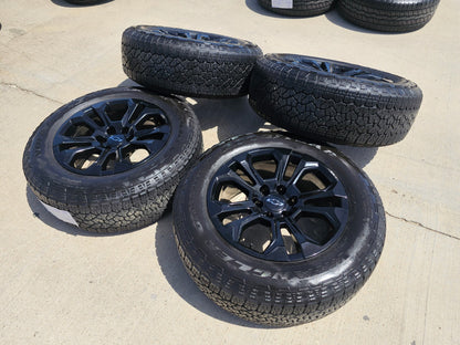 20" Chevy Tahoe Silverado OEM 14090 95417 wheels rims tires SET GOODYEAR A/T