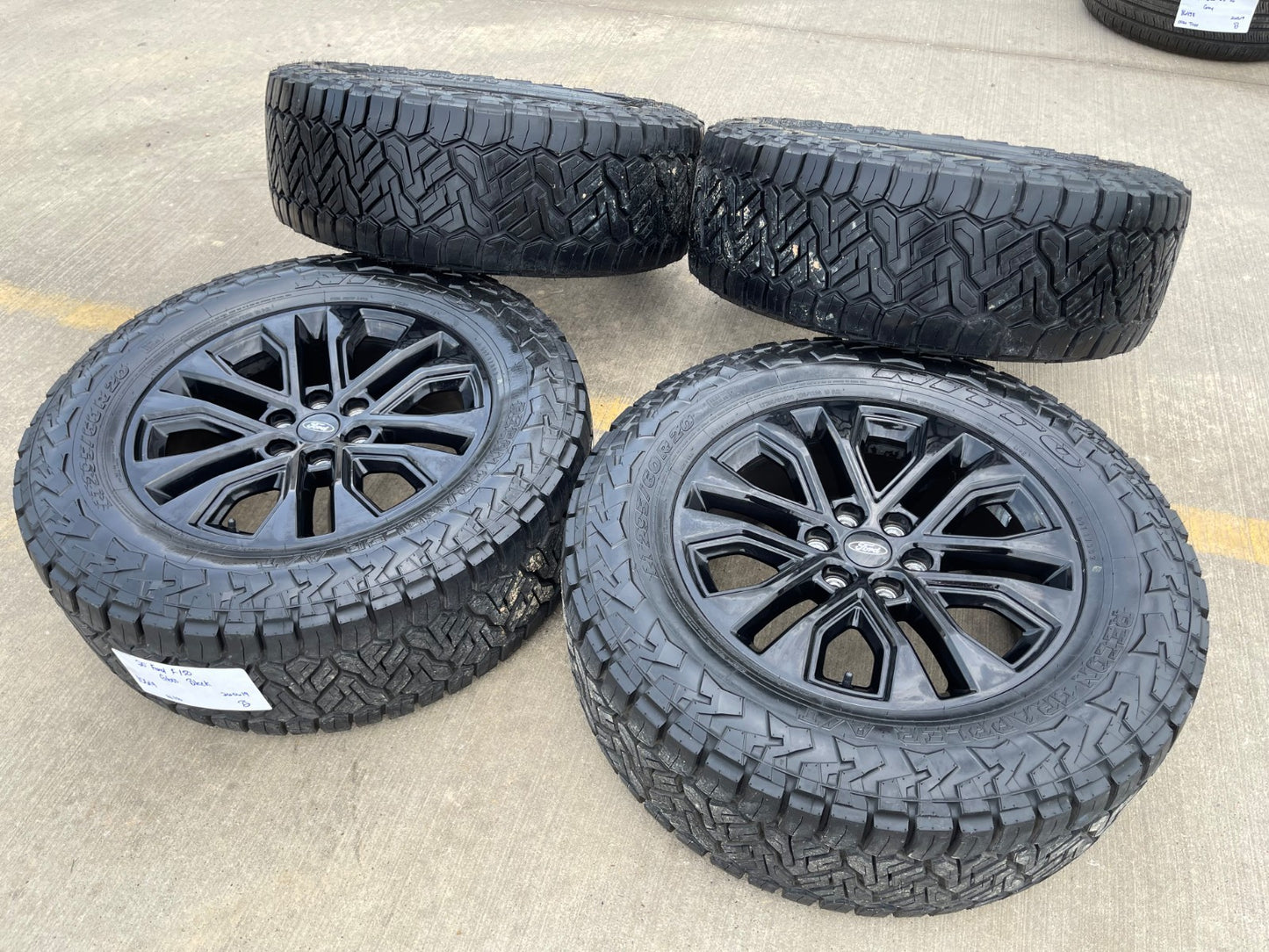 20" Ford F-150 LARIAT OEM 10619 rims wheels Expedition 2026 2027 NEW 34" NITRO