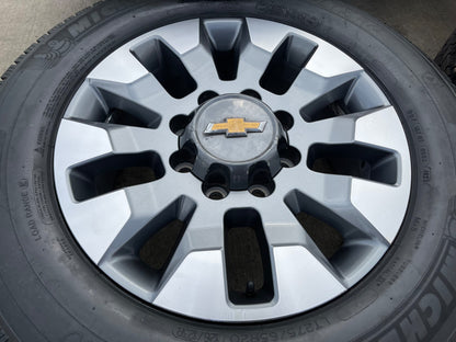 20" Chevy Silverado GMC Sierra AT4 2500 3500 OEM 5960 5947 wheels rims MICHELIN