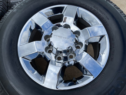18" GMC Sierra DENALI Chevy Silverado 2500 3500 OEM 5702 wheels rims MICHELIN