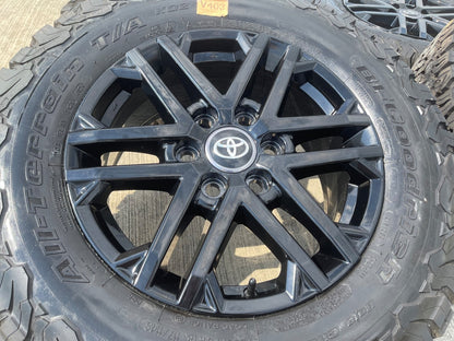 18" Toyota Tundra Sequoia TRD OEM 75281 wheels rims LX600 2025 2026 NEW BFG KO2