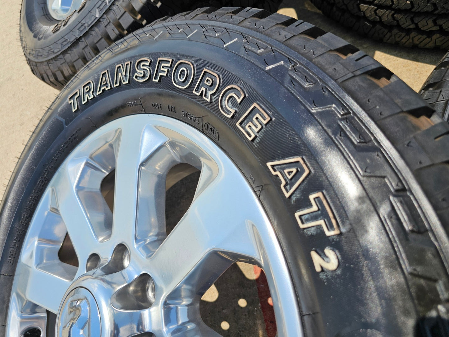 20" Dodge Ram 2500 3500 LARAMIE OEM 2700 wheels rims tires 2024 2025 2026 NEW