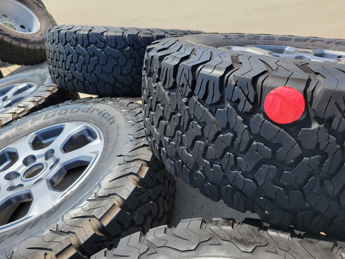 17" Ford Bronco Big Bend wheels rims tires Ranger BFG KO2 A/T