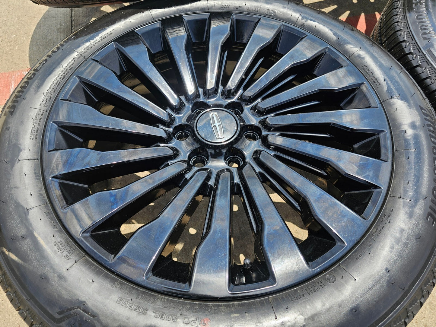 22" Lincoln Navigator OEM 10178 rims wheels BLACK LABEL SET 2021 2023 2026 NEW