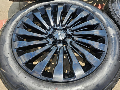 22" Lincoln Navigator OEM 10178 rims wheels BLACK LABEL SET 2021 2023 2026 NEW