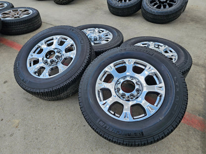 20" Ford F-250 F-350 KING RANCH OEM 10291 rims wheels tires MICHELIN LTX A/T2