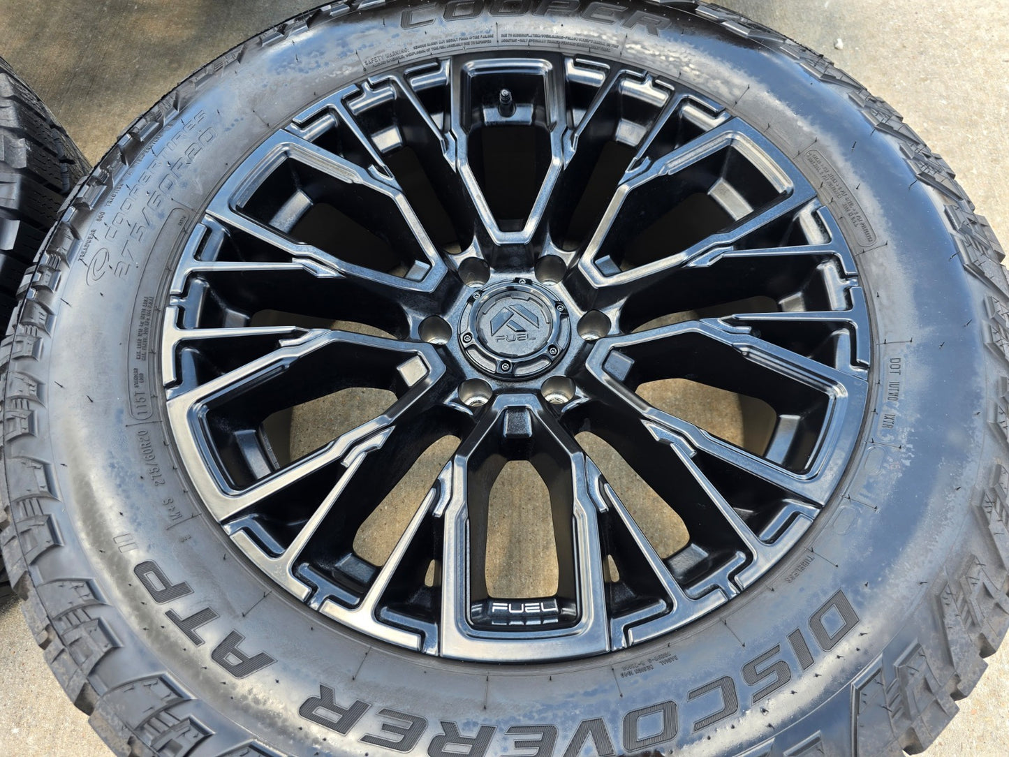 20x9 Fuel Rebar D847 Chevy Silverado RAM Tacoma wheels rims 6x139 6x5.5 tires