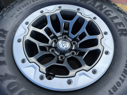 18" Dodge Ram 1500 TRX Beadlock OEM 2735 RHO wheels rims 2021 2022 2023 2024