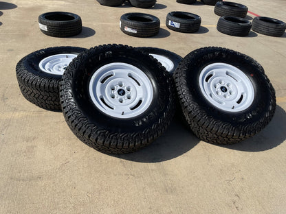 17" Ford Bronco HERITAGE Stroppe Edition 10463 OEM wheels rims white SET NEW 35"