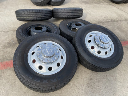 17" Dodge Ram 3500 Dually Laramie 8x200 wheels rims 2701 2702 OEM NEXEN
