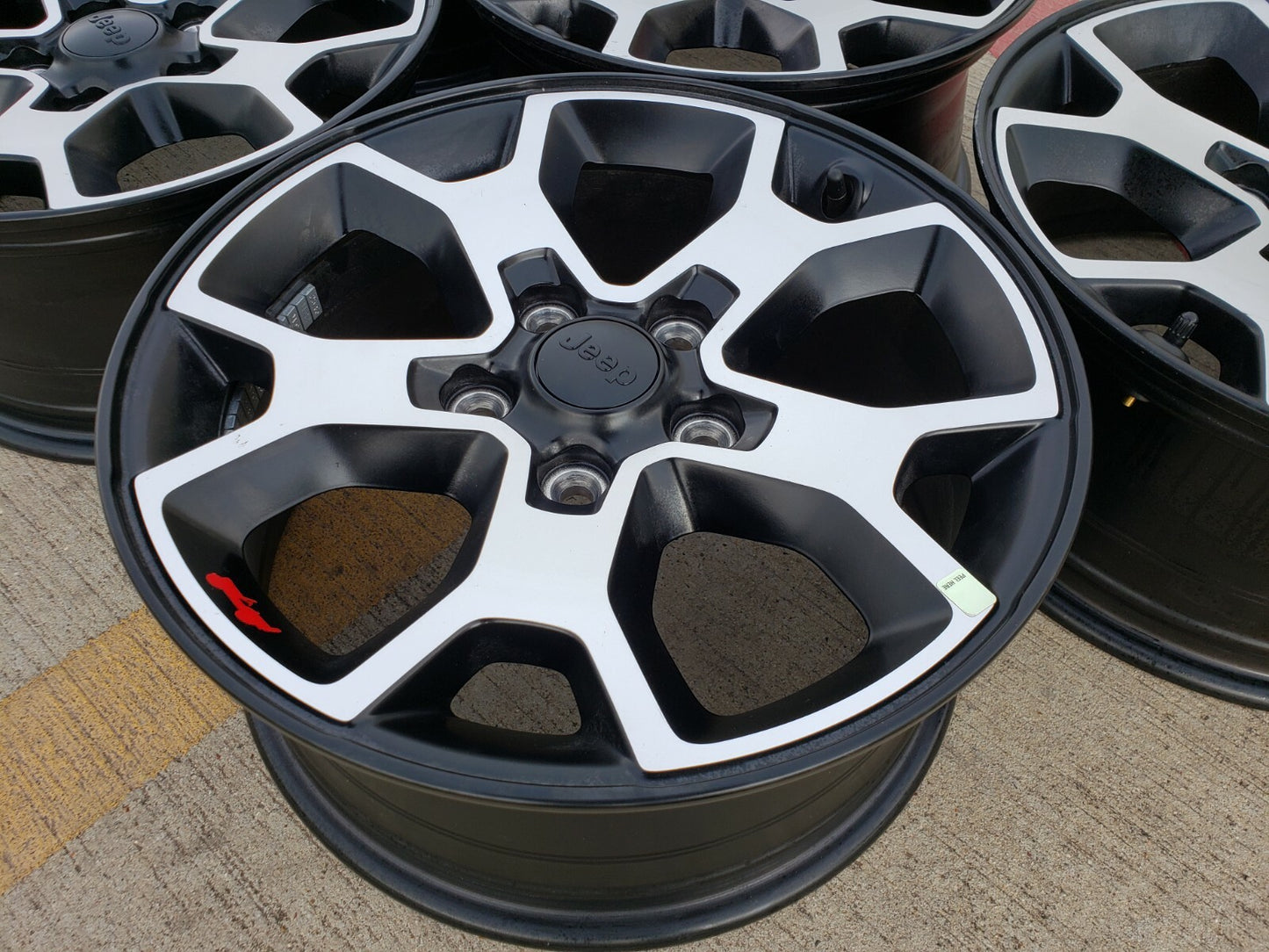 17" Jeep Wrangler Gladiator Rubicon OEM 9218 SPARE wheel rim 2020 2021 2022 2023