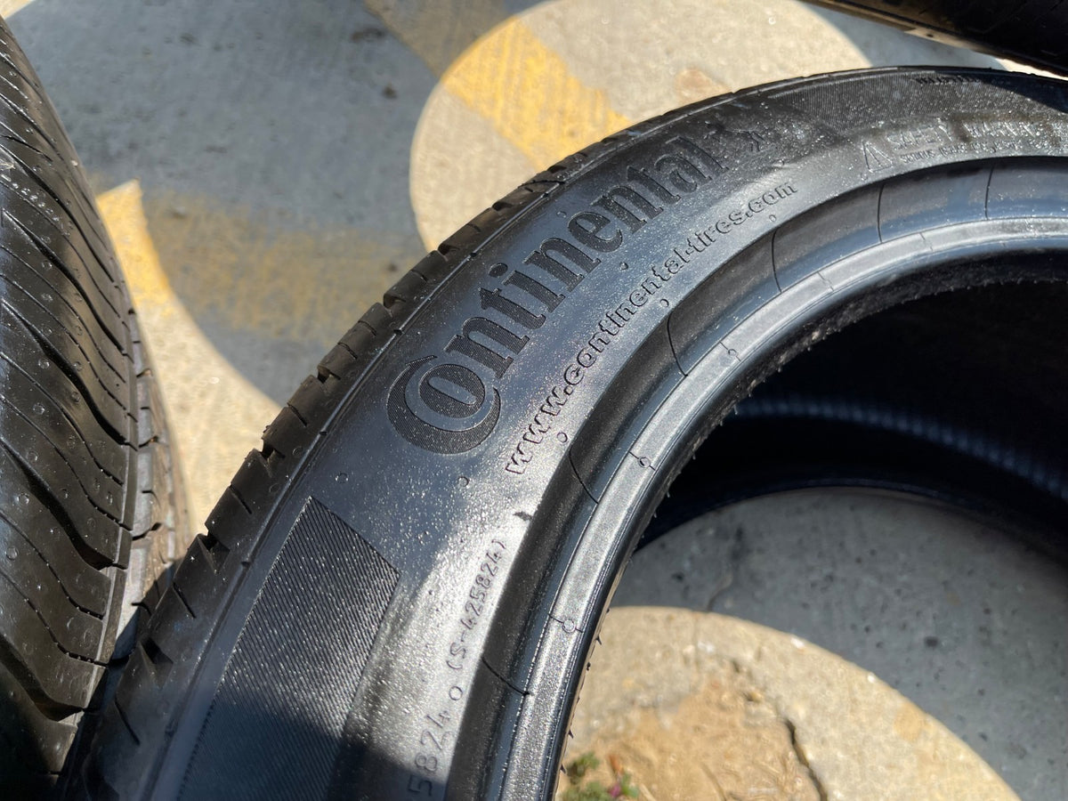 (4) 255/40/19 Continental Contipro Contact RX 96W M+S SL 255/40R19 tires NEW