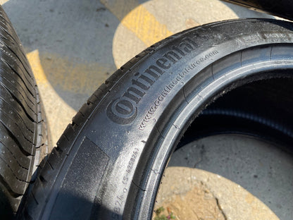 (4) 255/40/19 Continental Contipro Contact RX 96W M+S SL 255/40R19 tires NEW