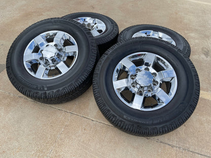 18" GMC Sierra DENALI Chevy Silverado 2500 3500 OEM 5702 wheels rims MICHELIN