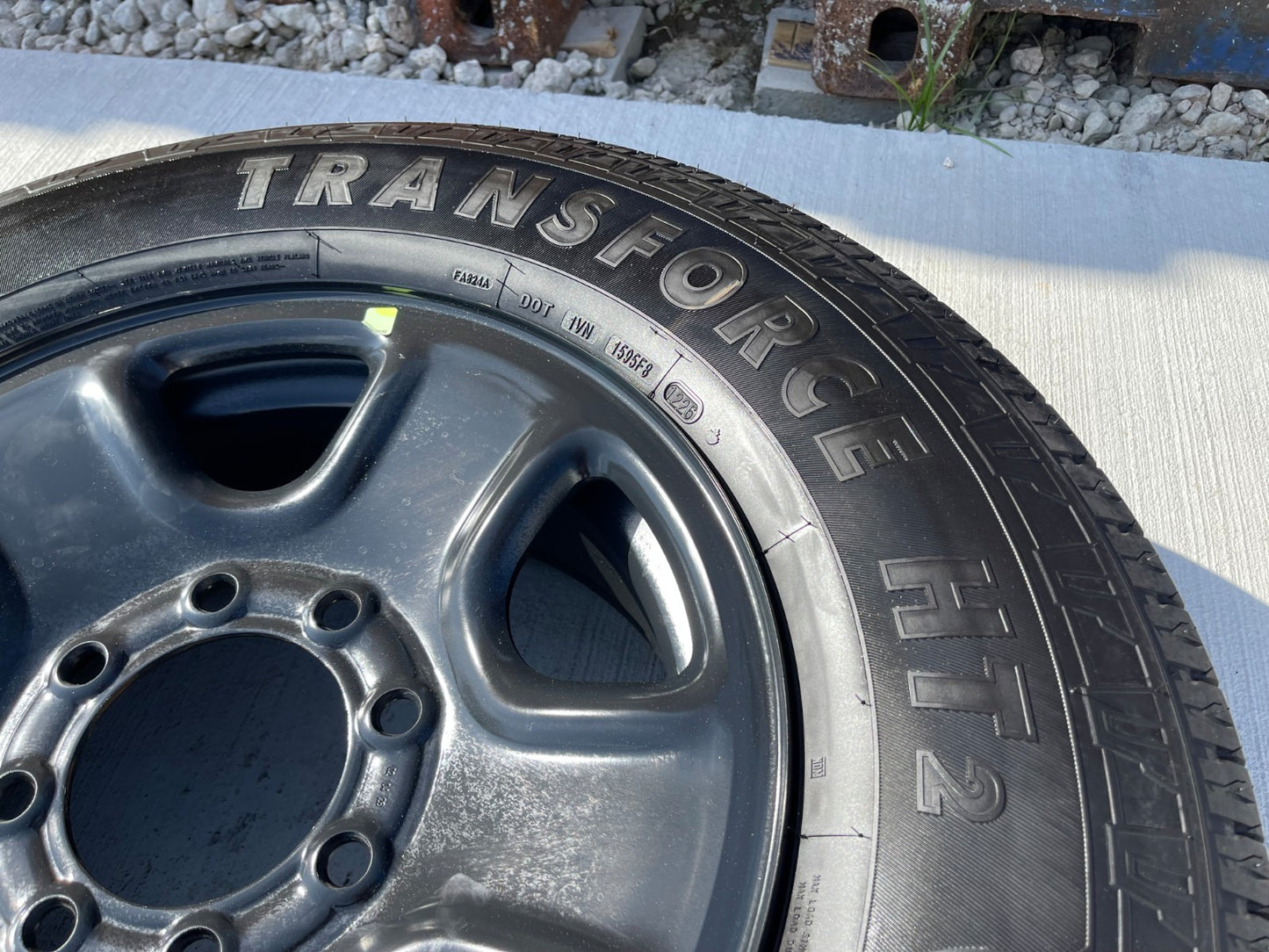 18" Dodge Ram 2500 3500 STEEL black OEM 2473 wheel rim tire 2025 2026 2027 NEW