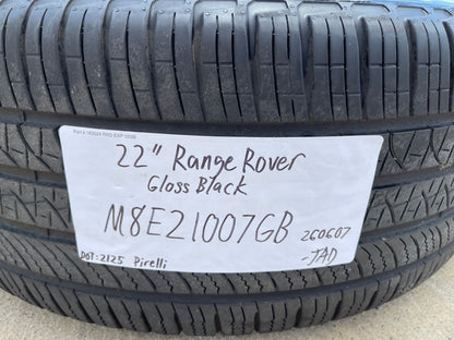 22" Land Rover Range DEFENDER OEM M8E2-1007-HB wheels rims SET PIRELLI