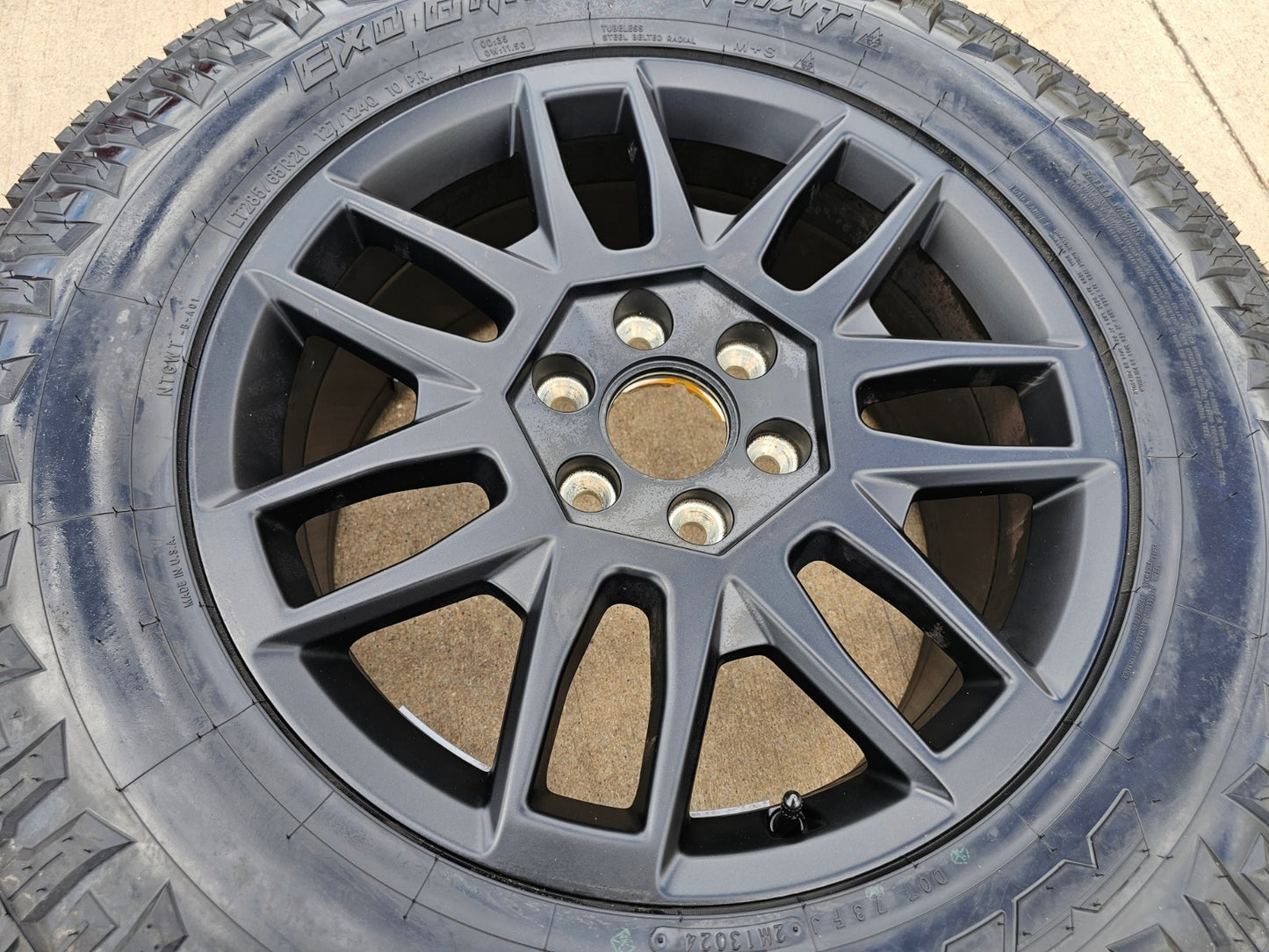 (1) 20" Tesla Cyber Truck OEM 94166 wheel rim 2024 2025 2026 2027 Cybertruck NEW
