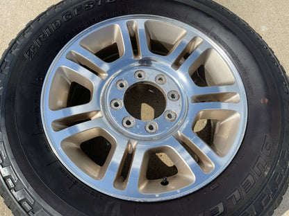 20" Ford F-250 F-350 OEM 3951 3845 KING RANCH rim wheel tire BRIDGESTONE A/T