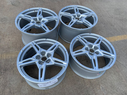 19" + 20" Chevy Corvette C8 OEM wheels rims 14007 14008 2023 2024 2025 2026