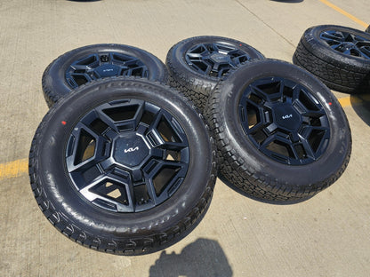 17" Kia Sorento X-PRO OEM wheels rims tires Telluride Sedona 2024 2025 NEW