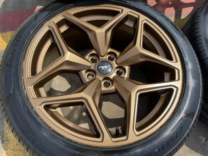 19" Ford Mustang GT Performance Track Pack OEM 10599 10602 wheels rims NEW